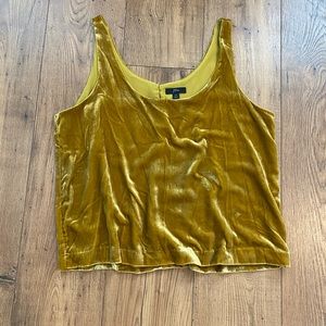 J Crew Velvet Tank